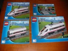 LEGO S CITY 60051 OWNERS INSTRUCTION BUILDING MANUAL BOOKET S 1-4 BOOKS ONLY