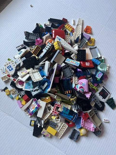 LEGO Lot Printed & Sticker Parts & Pieces 1 Lb 10 Oz Star Wars City Friends