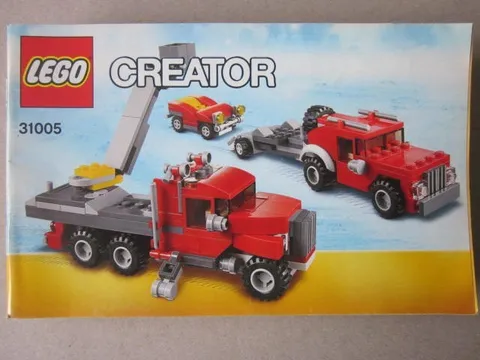 Lego Building Instructions Instruction Creator 31005 Two Tow Trucks 2 Tow Trucks