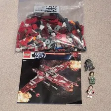 LEGO Star Wars 9497 Republic Striker-Class Starfighter 100% complete minifigs