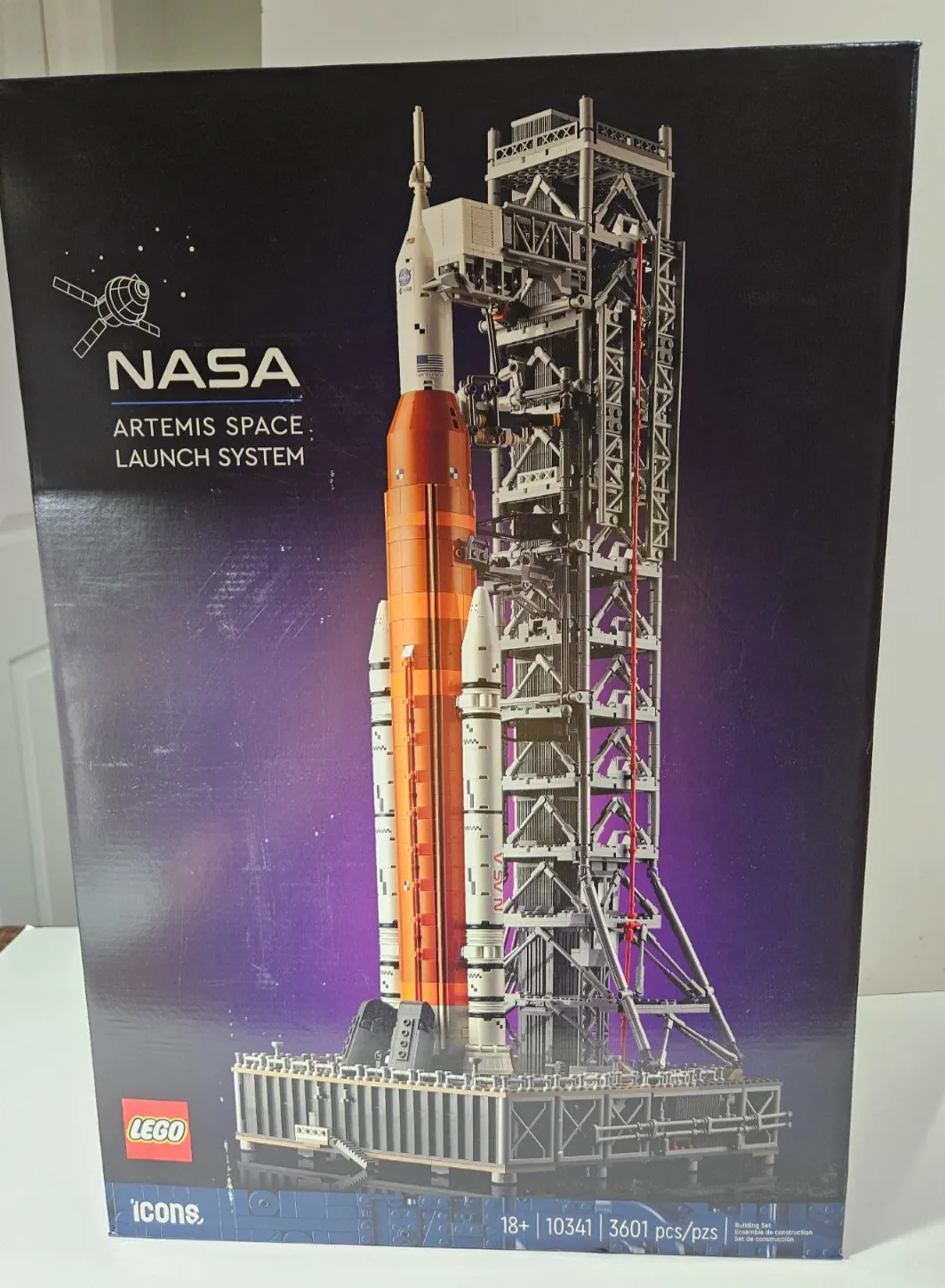 SEALED LEGO Icons 10341 NASA Artemis Space Launch System SLS Rocket NIB
