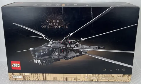 LEGO 10327 Icons Dune Atreides Royal Ornithopter, 8 Legendary Characters Movie