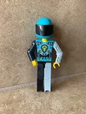 LEGO Technic Cyber Slam Teal Figure tech001