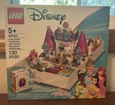 LEGO Disney Princess Ariel Belle Cinderella and Tiana's Storybook Adventures New