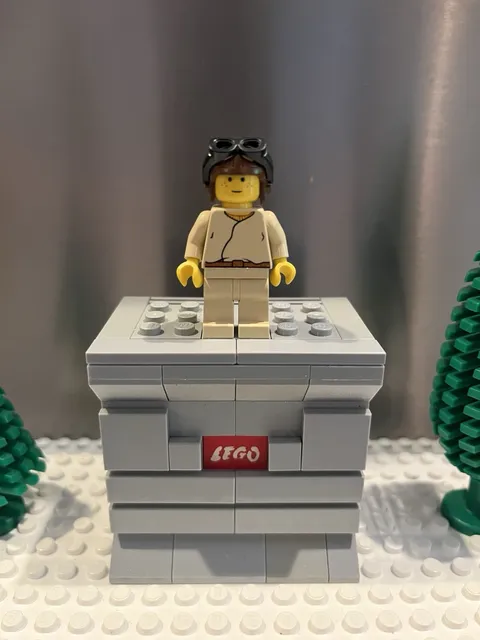 Lego Minifigure Anakin Skywalker w Brown Aviator Cap sw0007 Original Star Wars