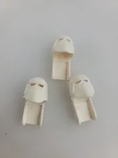 Lot 3 Lego Star Wars White Snowtrooper Minifig Helmets  Snow Trooper