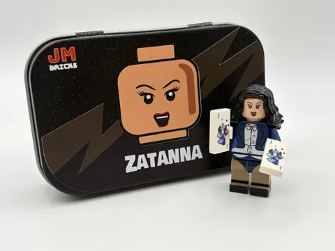 DC Zatanna Custom Minifigure - Printed On Real LEGO Bricks UV