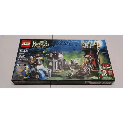 LEGO Monster Fighters: The Crazy Scientist & His Monster (9466) Brand new.