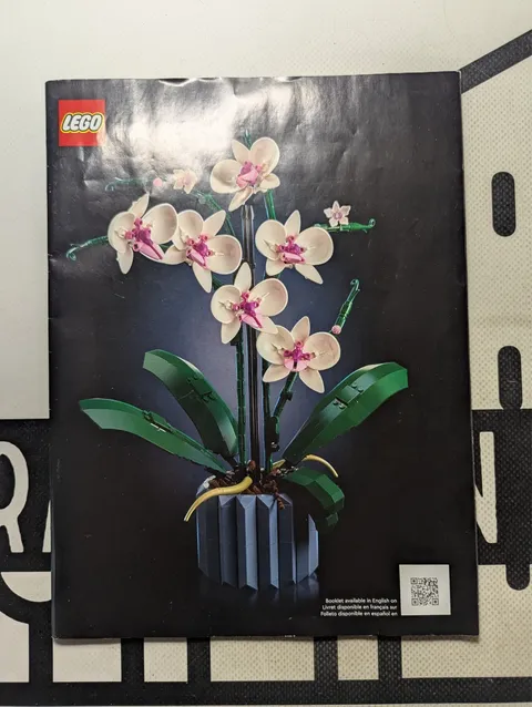 LEGO Botanical Collection: Orchid Set 10311 Instruction Manual Only! No Bricks!