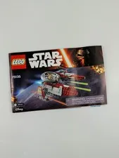 Lego Star Wars 75135 Obi-Wan’s Jedi Interceptor Instruction Manual Book Only