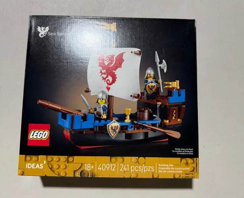 New LEGO Ideas Sea Serpent 40912 Dragons Boat Exclusive GWP Sealed