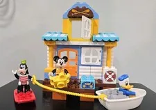 Lego Duplo 10827 Mickey & Friends Beach House Complete 48 Bricks No Box
