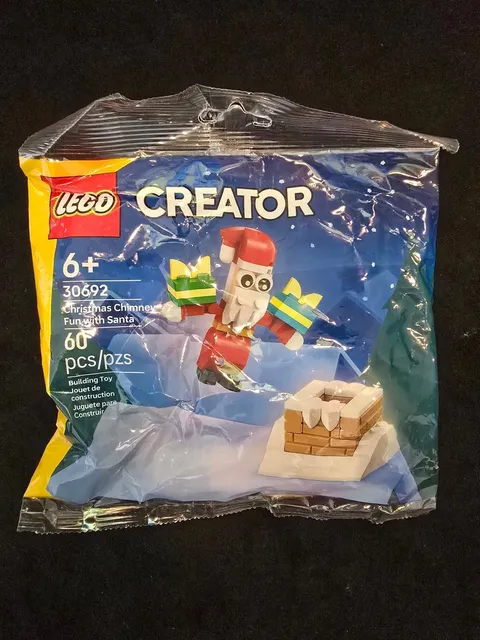 LEGO Creator Christmas Chimney Fun with Santa Building Set 30692