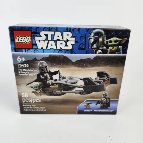 LEGO Star Wars: The Mandalorian & Grogu's Speeder Bike 75436