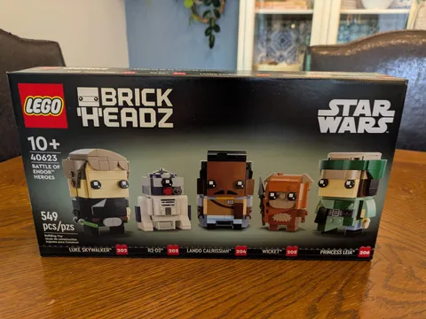 LEGO BRICKHEADZ: Battle of Endor Heroes (40623) New Sealed