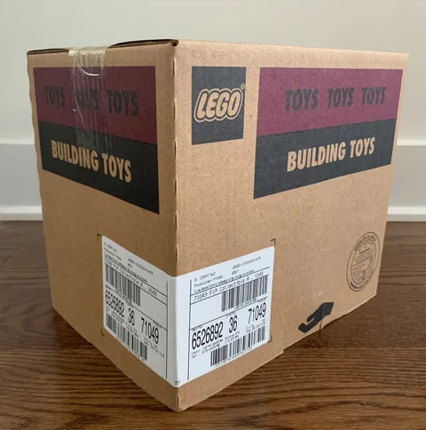 LEGO F1 Collectible Race Cars 71049 Sealed Case of 36 Mystery Blind Boxes Sealed