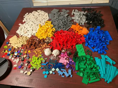 Lego Lot Over 3 Lbs with Minifigures Ninjago, Lego Creator Peacock