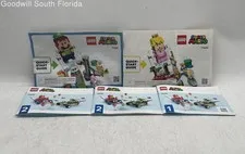 Lego Super Mario Assorted Booklet Building Instruction Manuals Lot Of 5 Pcs