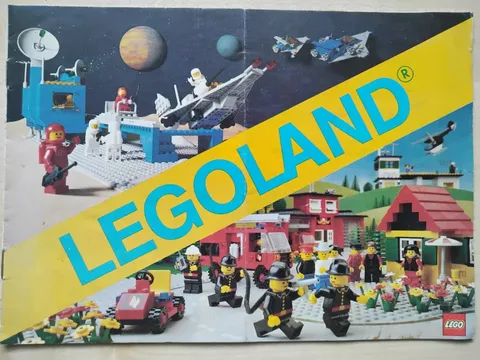 LEGO Katalog A5 , 1981 Sortiment Legoland, guter bis sehr guter Zustand