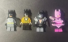LEGO Minifigures Batman Lot of 4 The LEGO Batman Movie