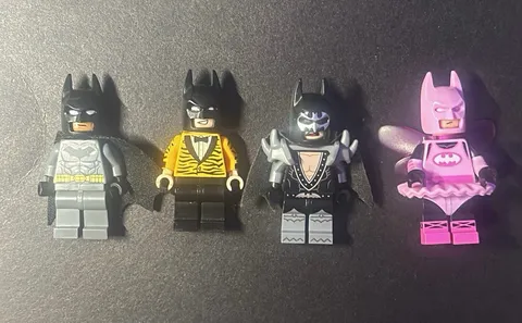 LEGO Minifigures Batman Lot of 4 The LEGO Batman Movie