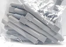 Lego 43888 Support 1x1x6 Solid Pillar Light Gray Lot of 16