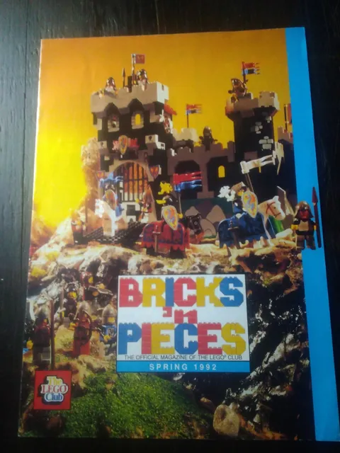 ⭐Lego Bricks N Pieces Spring 1992 Castle Magazine Catalog⭐