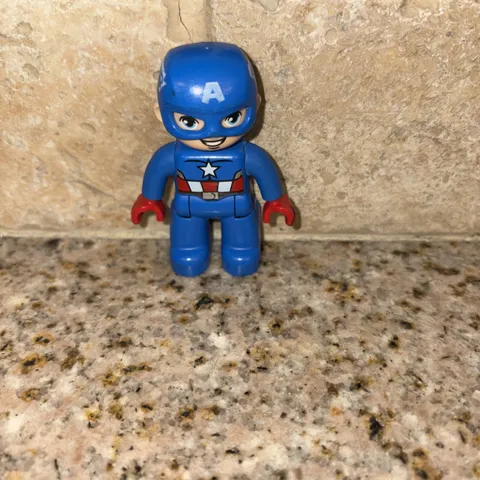 LEGO DUPLO CAPTAIN AMERICA Marvel Avengers Figure Superhero Super Hero #W43