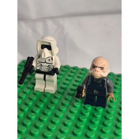 LEGO Ughaught & Imperial Scout Trooper Minifigures - SW0710 & SW0005