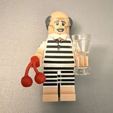 LEGO Batman Alfred Minifigure with Accessories