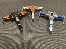 LEGO Star Wars Resistance X-Wing Fighter Lot of 3 Ships w/ Pilots
