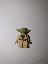 LEGO Star Wars Yoda Minifigure sw0906 Olive Green Belt Yodas Hut 75208 Jedi