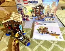 LEGO ONE PIECE Windmill Village Hut 75636 299pcs Instructions Great Condition ￼￼