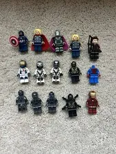LEGO Marvel Minifigure Lot of 15 (will sell individually)