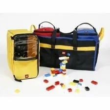 LEGO Bricks Travel Storage Organizer Tote Building Blocks Toy Play Mat Zip Bags