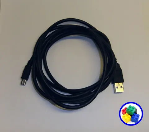 Genuine LEGO EV3 2m/6ft OEM USB cable *EXCELLENT* 10916 - 31313 Mindstorms