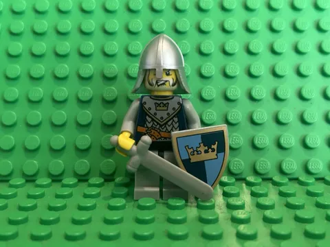LEGO Castle Crown Knight Foot Soldier With Shield And Sword