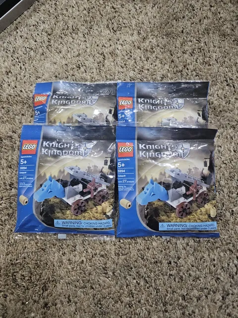 LEGO Castle: Catapult (5994) Lot Of (4) New Sealed Polybags