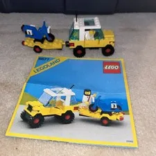 LEGO 6677 Vintage MOTORCROSS RACING Town Minifigure INSTRUCTIONS 1986