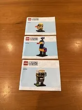 Lego BrickHeadz 40752 Carl, Russell & Kevin  Manuals Only