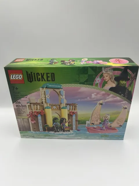 LEGO Wicked 75681 Shiz University Set w/ Glinda Elphaba Nessarose 304 pcs *NEW*