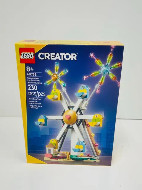 Lego Celebration: Ferris Wheel with Fireworks (40758) New Sealed Box