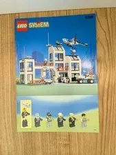Lego 6398 Police Central Precinct HQ Original Manual Instructions Only Vintage 