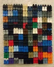 Lot of 100 Lego Plan Leg Pieces 100% Lego See The Photos Lot #3