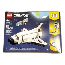 LEGO Creator 3 in 1 Space Shuttle Astronaut Figure Building Set 144pcs New