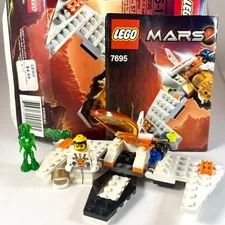 LEGO 7695 COMPLETE Mars Mission Astro Fighter Box Instructions Mini-Figures
