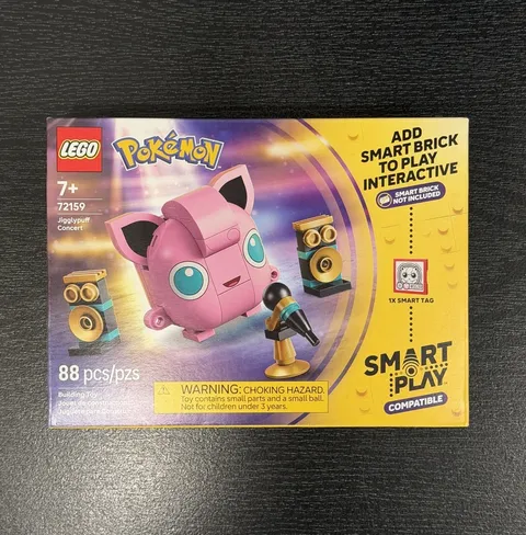 Pokemon X Lego Jigglypuff (Lego Smart Play) Brand New