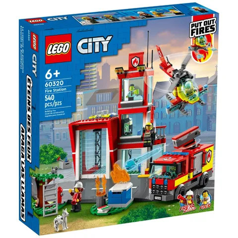 LEGO - City - Fire Station - 540 Pieces - Ages 6+ [NEW] 60320