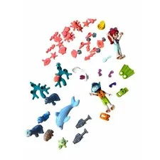 LEGO Friends Dolphin Rescue Figurines and Accessories