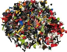 Huge Lot Of Bionicle/Hero Factory Parts, Pieces, Weapons 2010-2015
